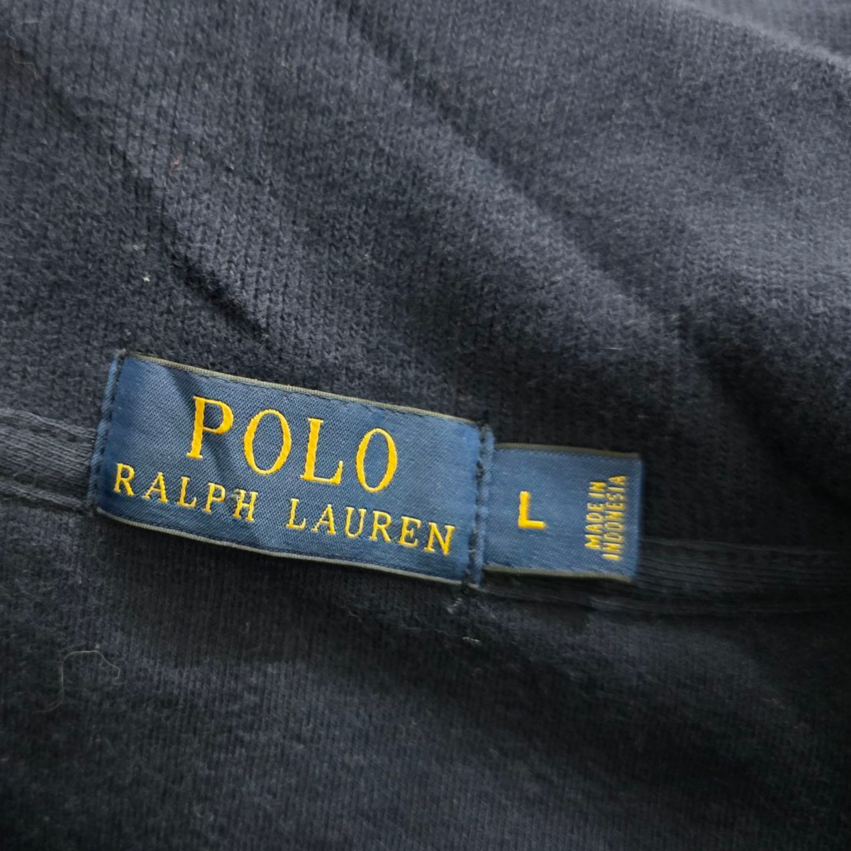 Sueter Ralph Lauren Grande L Azul Pony Rojo
