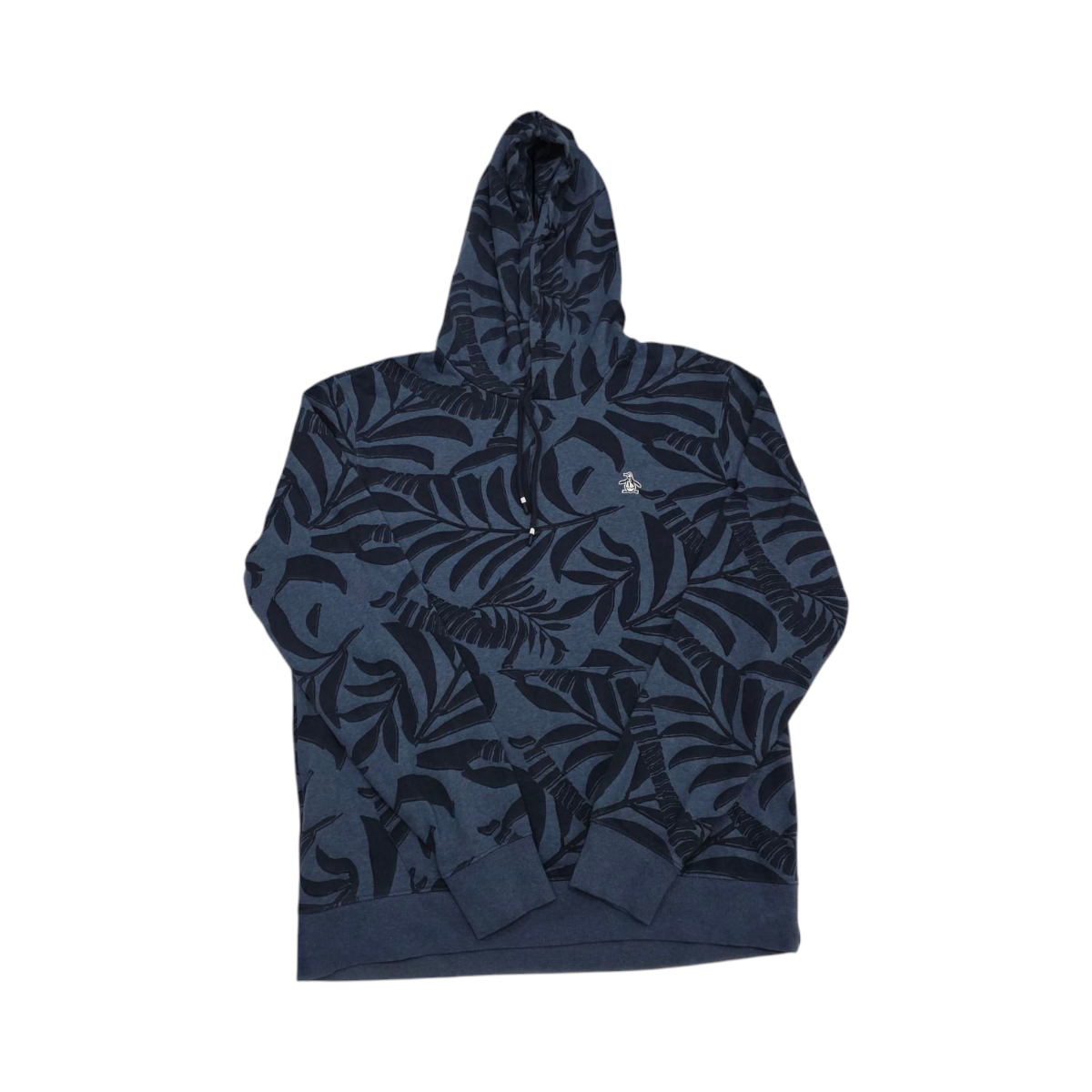 Sudadera Con Gorro Penguin Grande L Azul