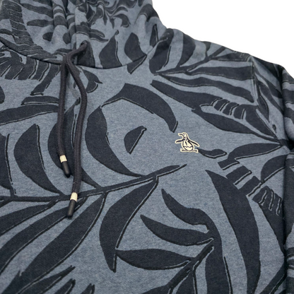 Sudadera Con Gorro Penguin Grande L Azul