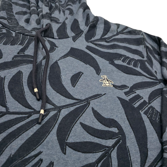 Sudadera Con Gorro Penguin Grande L Azul