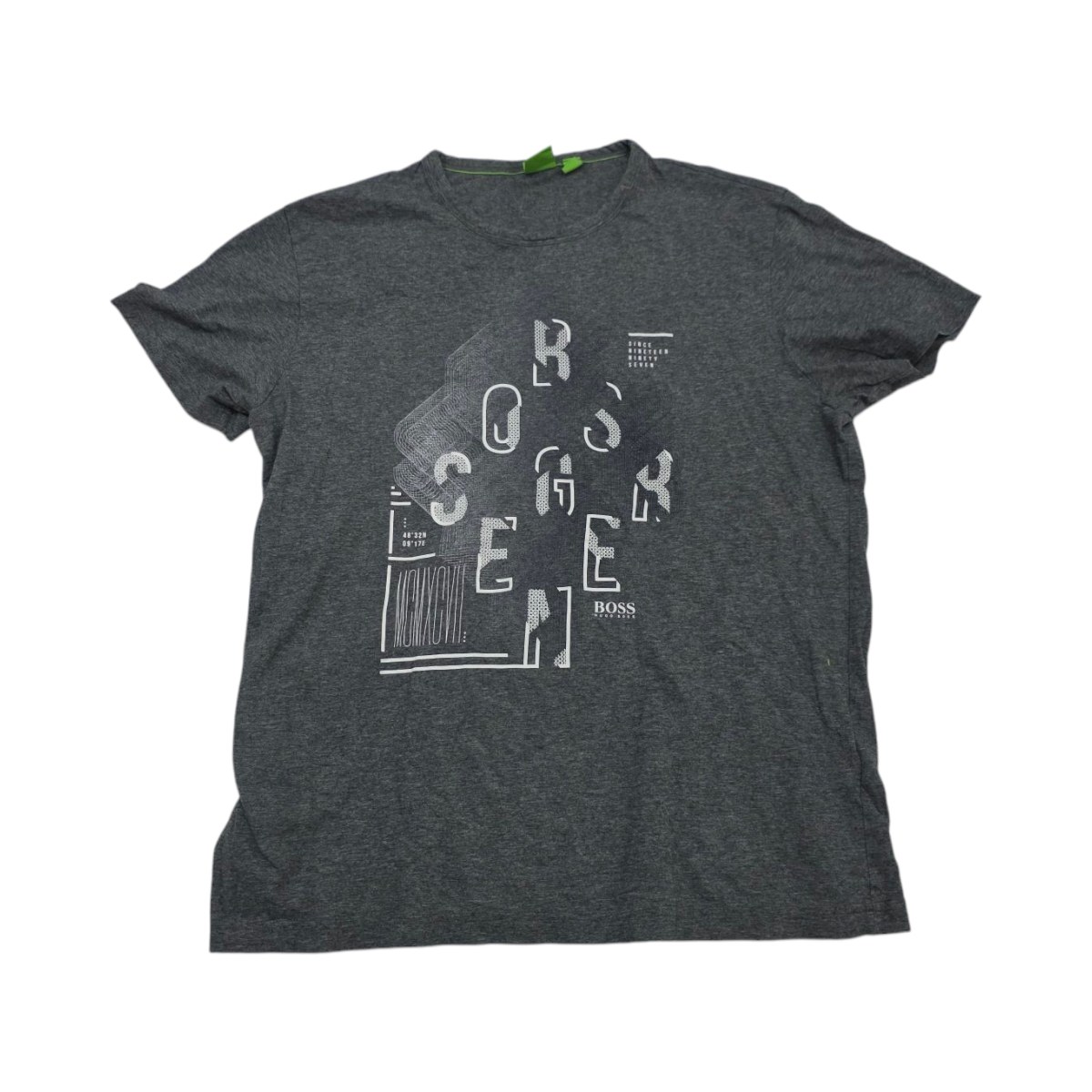Playera Hugo Boss Grande L Gris