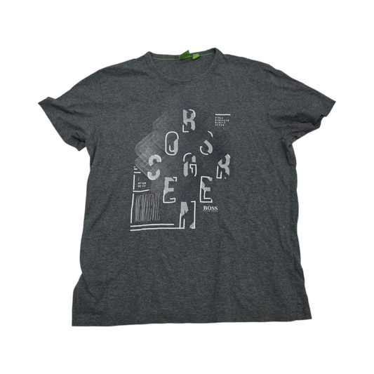 Playera Hugo Boss Grande L Gris