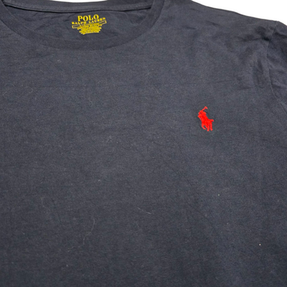 Playera Custom Slim Fit Ralph Lauren Grande L Azul