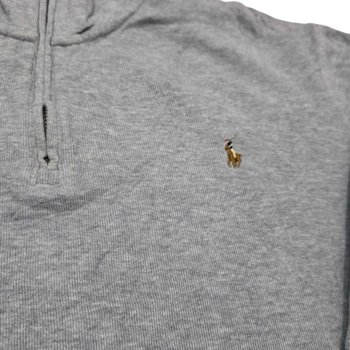 Sueter Estate Rib Ralph Lauren Xgrande Xl Gris