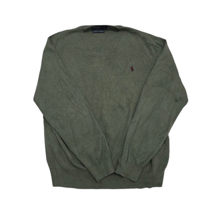 Sueter Ralph Lauren Xgrande Xl Verde Pony Vino