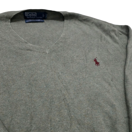 Sueter Ralph Lauren Xgrande Xl Verde Pony Vino