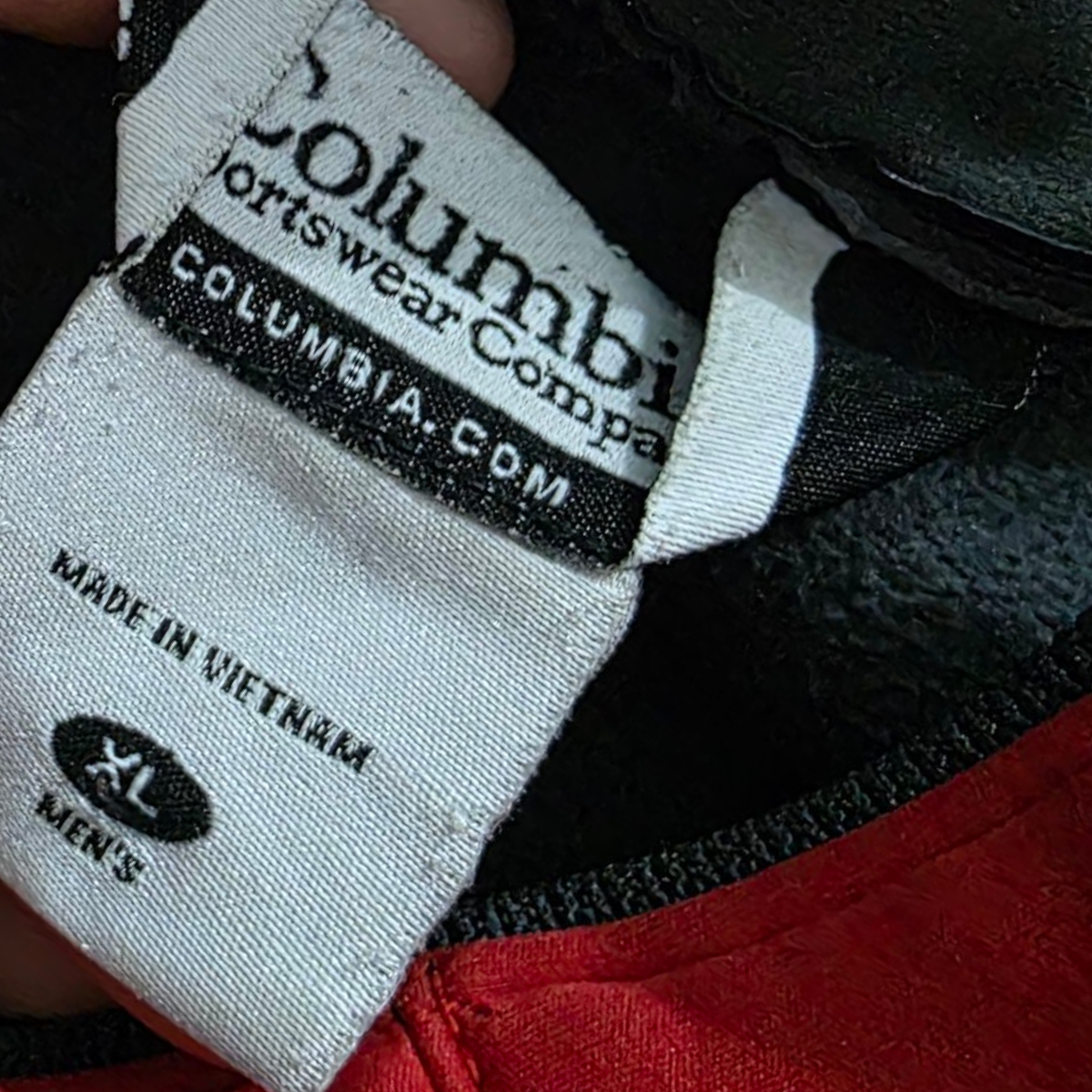 Chamarra Columbia Xgrande Xl Rojo Gris