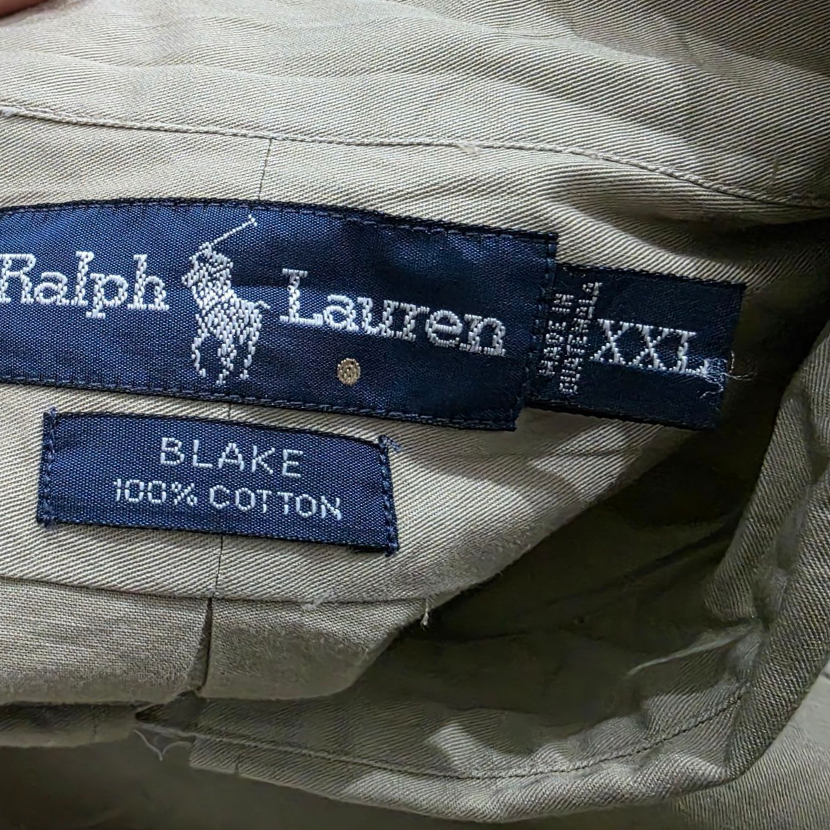 Camisa Blake Ralph Lauren Xxl Cafe Pony Azul