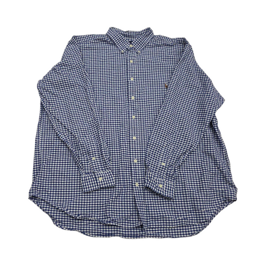 amisa Ralph Lauren 2xbig Cuadros Azul Blanco