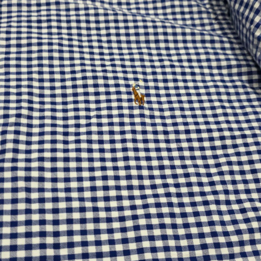 amisa Ralph Lauren 2xbig Cuadros Azul Blanco