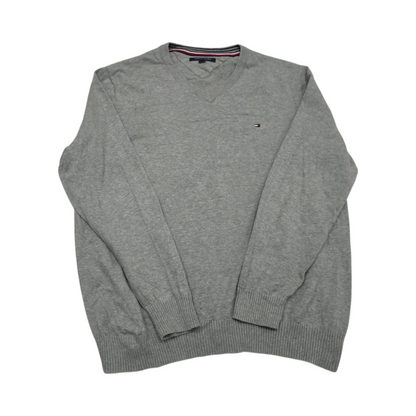 Sueter Tommy Hilfiger Xgrande Xl Gris