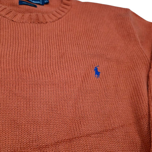 Sueter Ralph Lauren Xgrande Xl Naranja