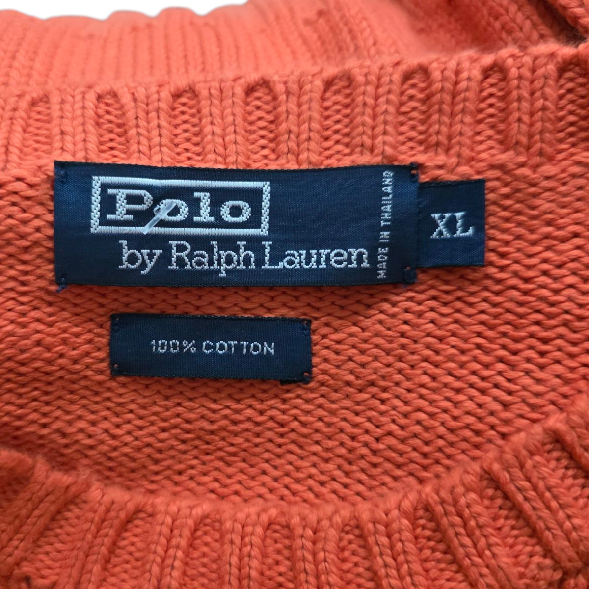Sueter Ralph Lauren Xgrande Xl Naranja