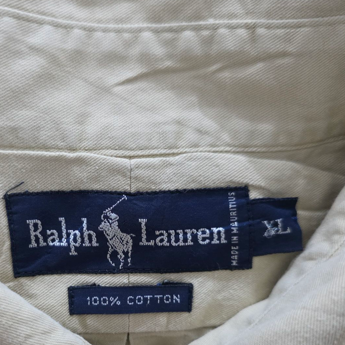 Camisa Ralph Lauren Xgrande Xl Cafe