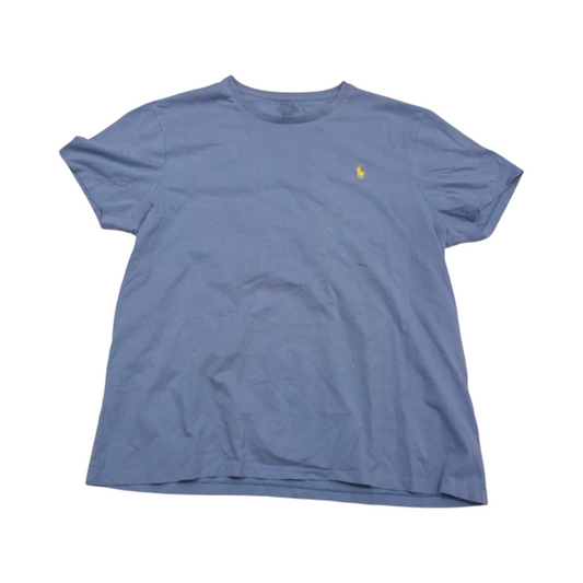 Playera Slimfit Ralph Lauren Xgrandexl Azul Pony Amarillo