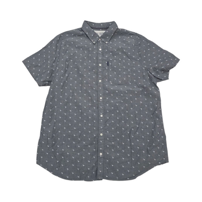 Camisa Manga Corta Penguin Xgrande Xl Gris