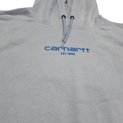 Sudadera Con Gorro Relaxedfit Carhartt Grande L Azul