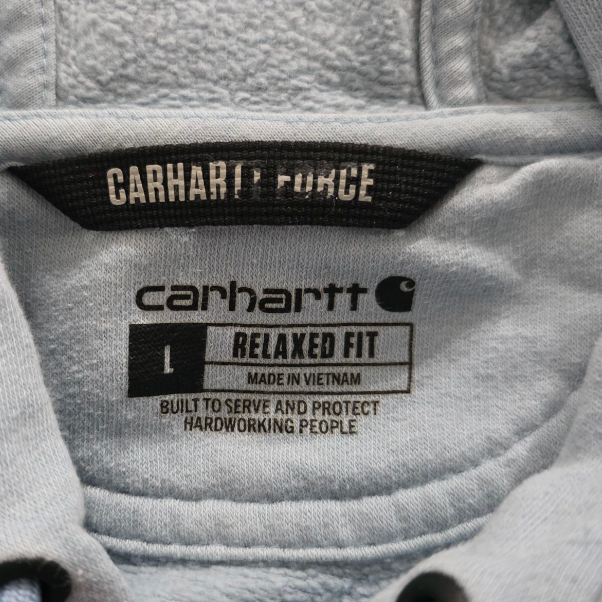 Sudadera Con Gorro Relaxedfit Carhartt Grande L Azul