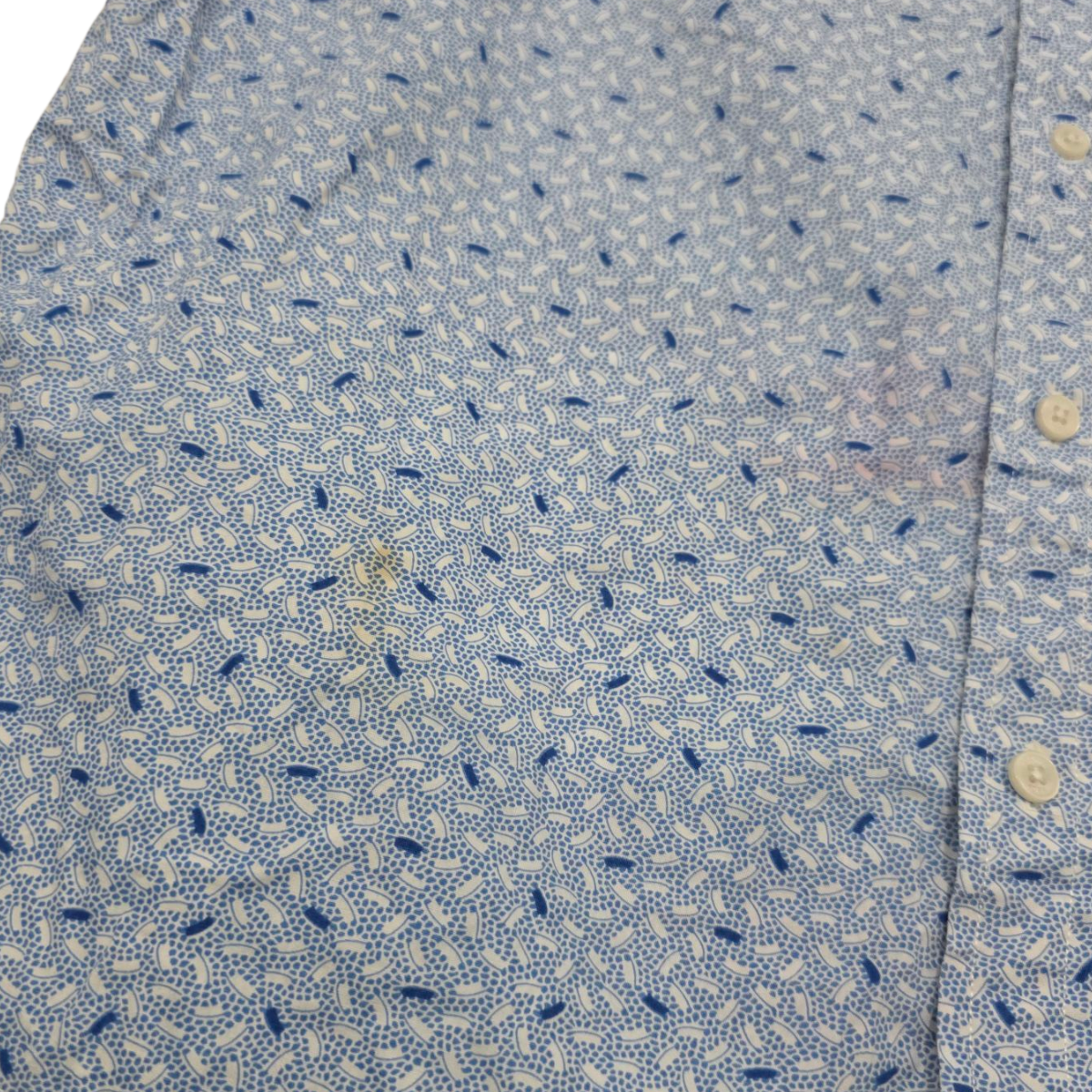 Camisa M/corta Classicfit Michael Kors Grande L Azul Fuguras