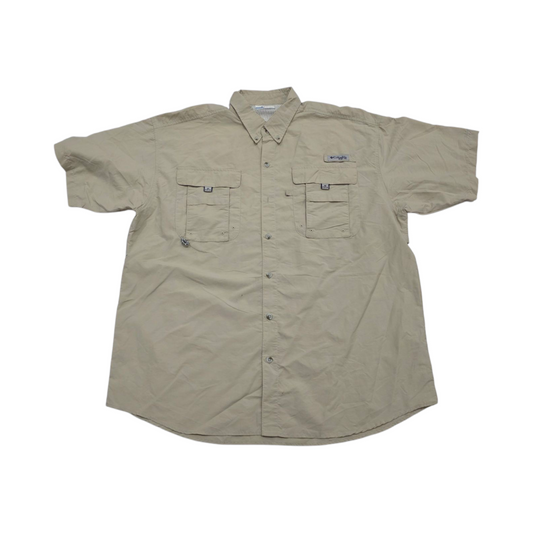 Camisa Manga Corta Columbia Grande L Cafe