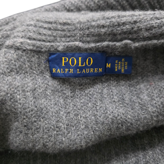 Cardigan S/botones Holgado Lana Ralph Lauren Mediana