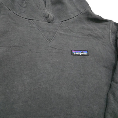 Sudadera Con Gorro Patagonia Chico S Gris Deslavado