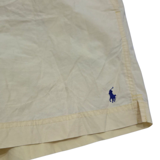 Short Ralph Lauren Chico S Amarillo Pony Azul