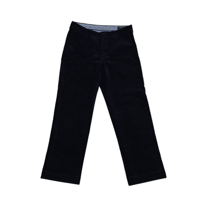 Pantalon Recto Pana Ralph Lauren 31x30 Azul