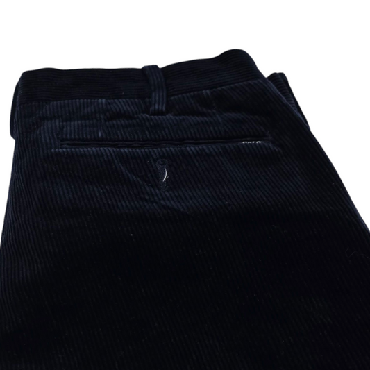 Pantalon Recto Pana Ralph Lauren 31x30 Azul