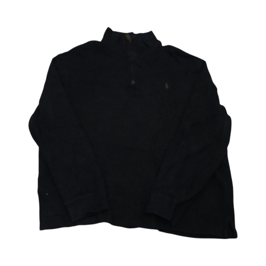 Sueter Ralph Lauren 2xl Negro Pony Cafe