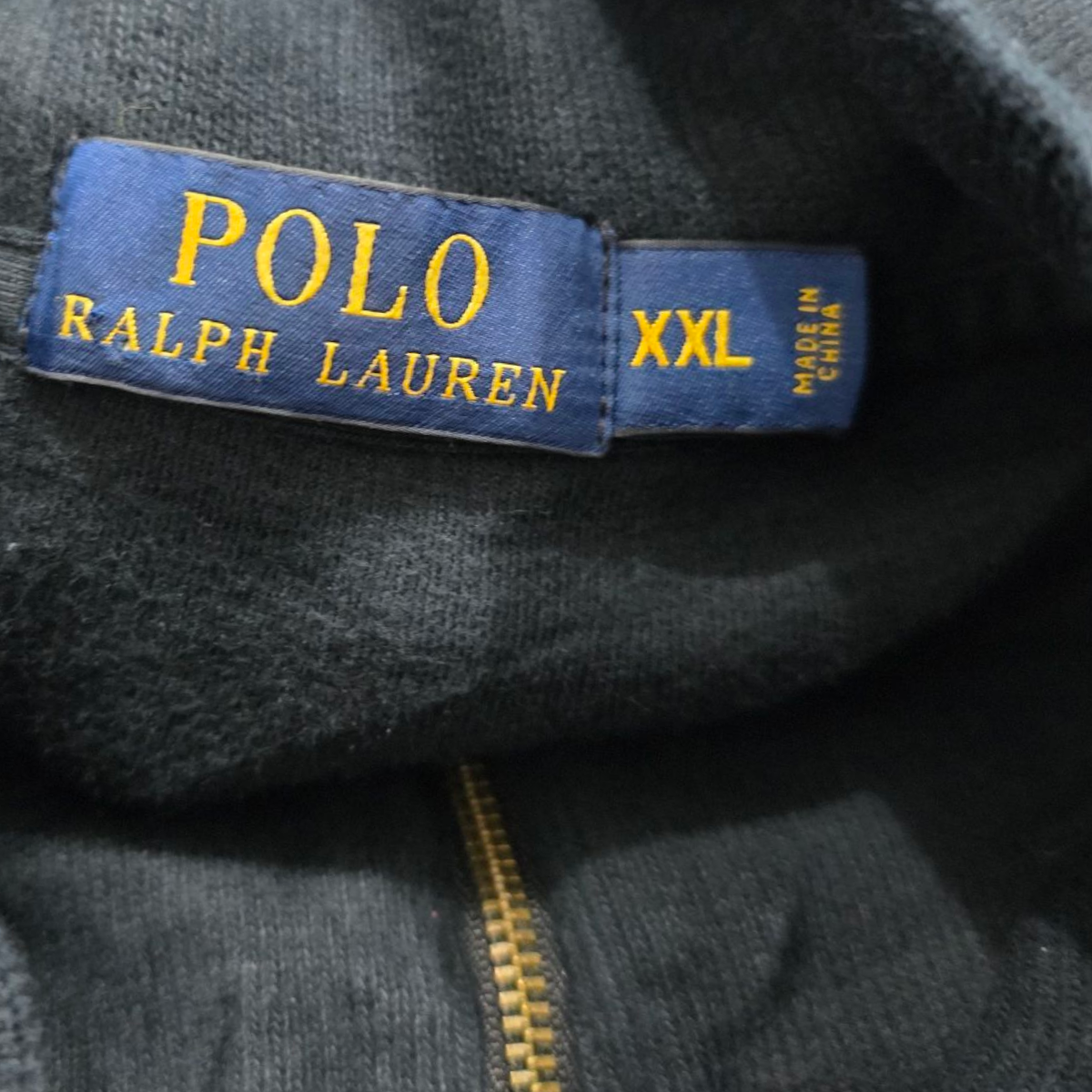 Sueter Ralph Lauren 2xl Negro Pony Cafe