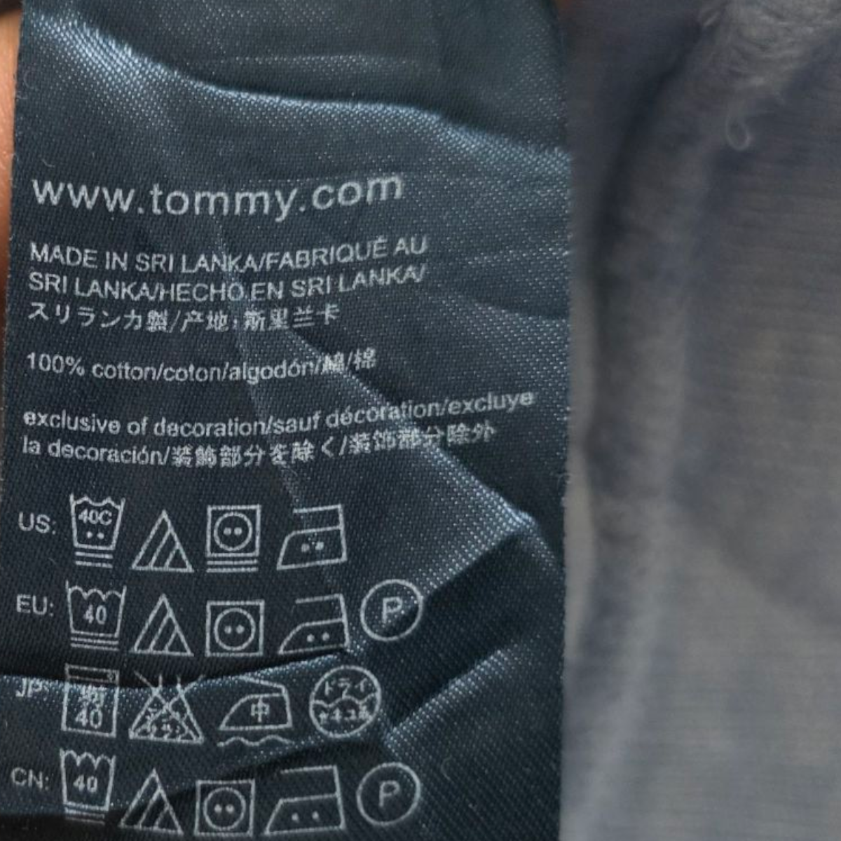 Sueter Tommy Hilfiger 2xl Azul