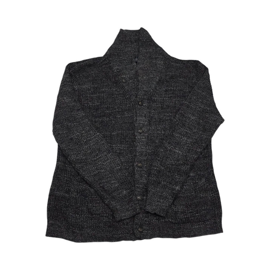 Cardigan Ralph Lauren Xgrande Xl Gris Botones