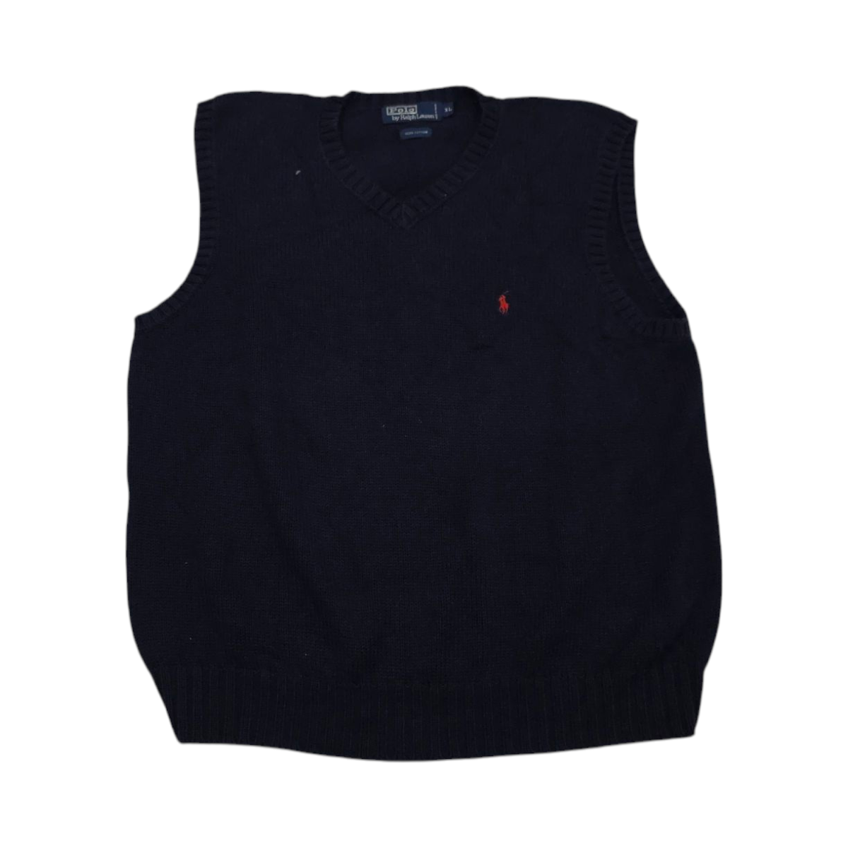 Chaleco Ralph Lauren Xgrande Xl Azul Pony Rojo