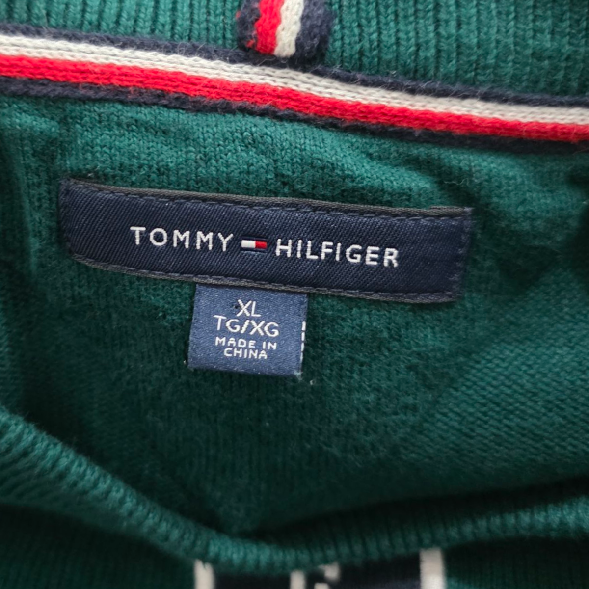 Sueter Tommy Hilfiger Xgrande Xl Verde