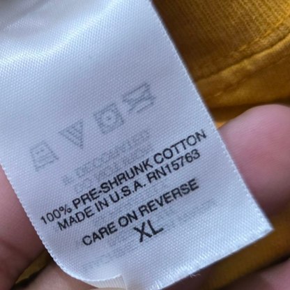Playera Casual Harley Davidson Xgrande Xl Fuego Amarillo