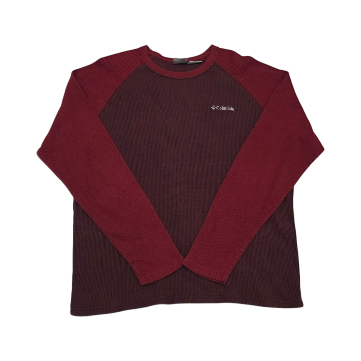 Playera Manga Larga Xgrande Xl Vino