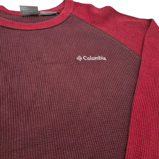 Playera Manga Larga Xgrande Xl Vino