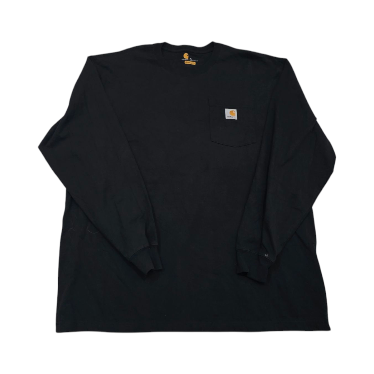 Playera Manga Larga Carhartt Xgrande Xl Negro