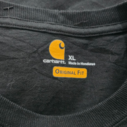 Playera Manga Larga Carhartt Xgrande Xl Negro