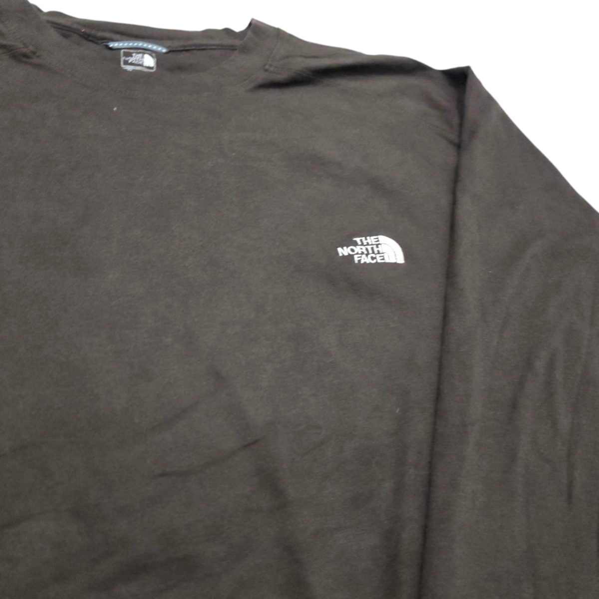 Playera Manga Larga The North Face Grande L Cafe Deslavado