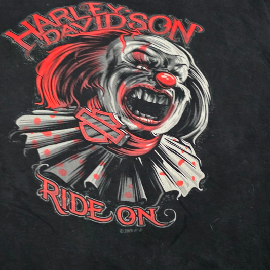 Playera Harley Davidson Grande L Ride On Payaso