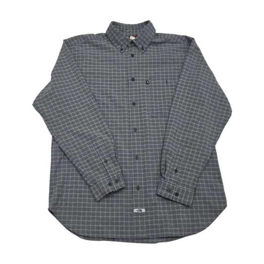 Camisa The North Face Grande L Cuadro Azul