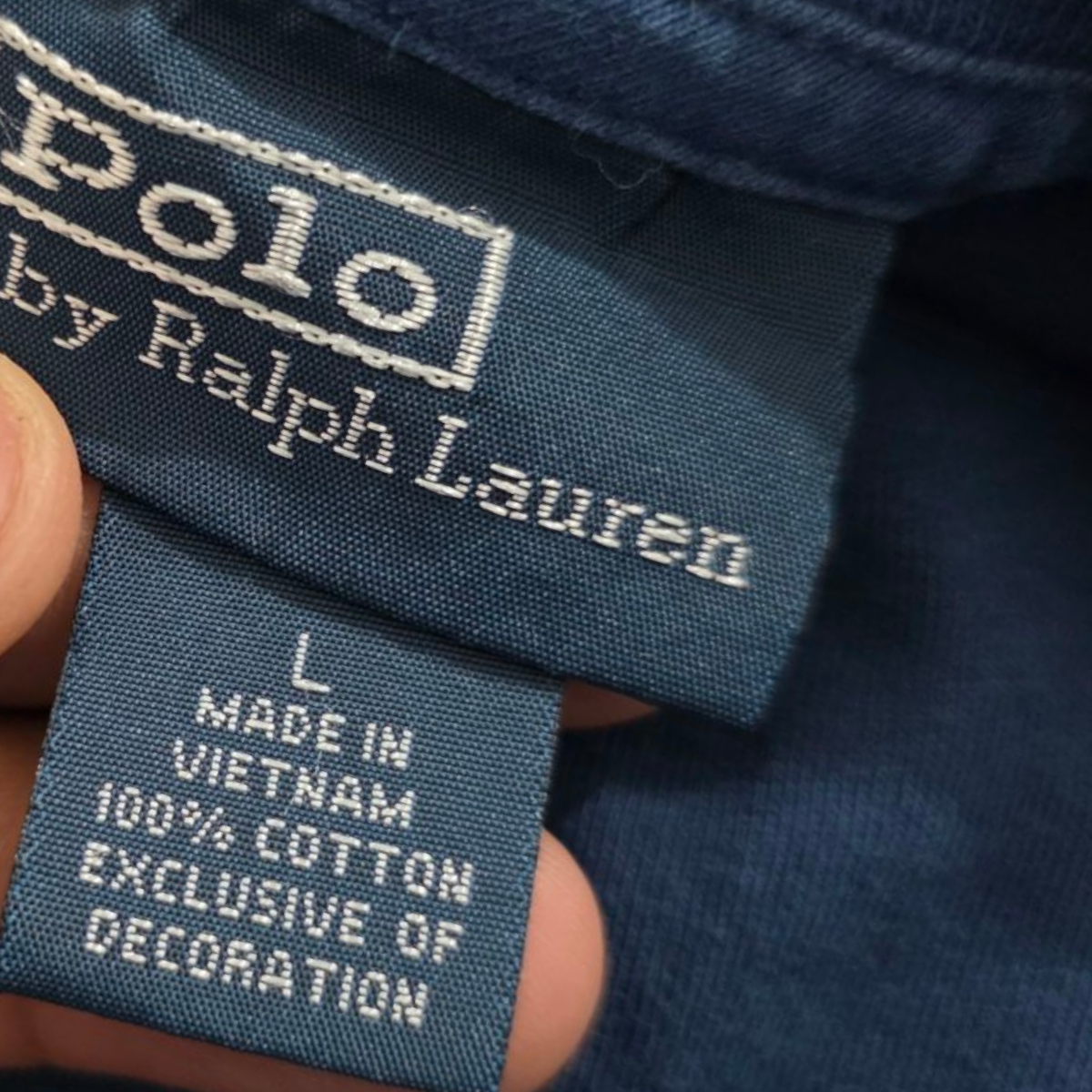 Playera Ralph Lauren Grande L Azul Deslavado Pony Rojo