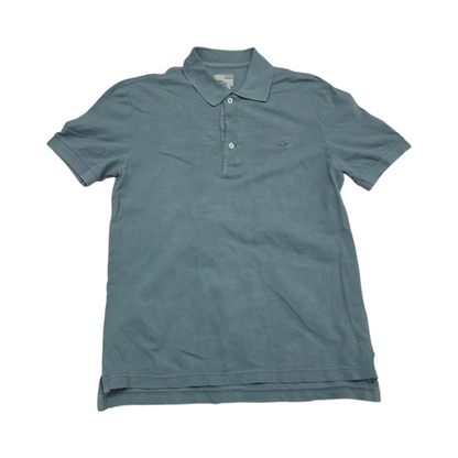 Playera Polo Lacoste Chico S 3 Vintage Washed Azul Deslavado
