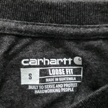 Playera Manga Larga Carhartt Chico S Gris Loose Fit