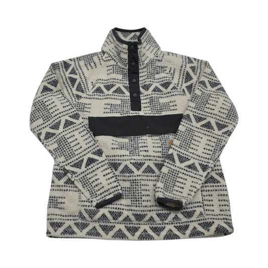 Sudadera Carhartt Mediana M 8-10 Relaxed Fit Mujer Aborregad