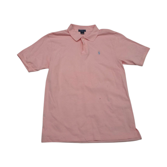 Playera Polo Ralph Lauren Adolescente Xl 20 Rosa Pony Azul
