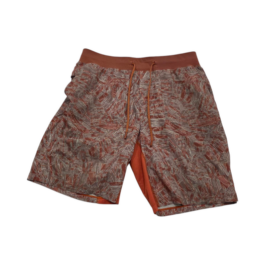 Short Lululemon Grande L Naranja Figuras