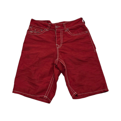 Short True Religion Talla 34 Rojo